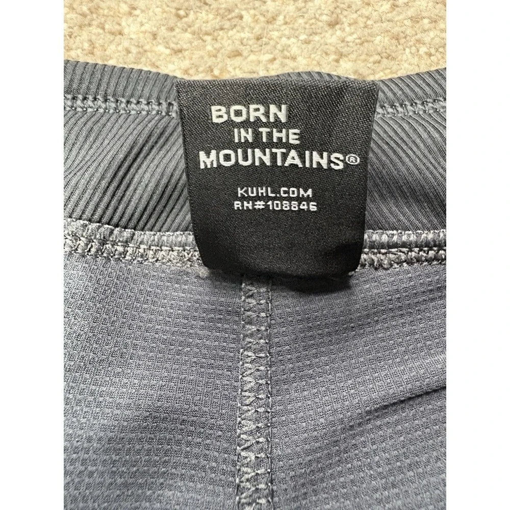 Kuhl Women's Small Revivr Pull On Skort Heathered Gray‎ Golf Pickleball Tennis